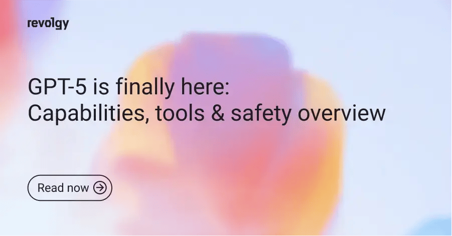Colorful preview image for GPT-5 finally here