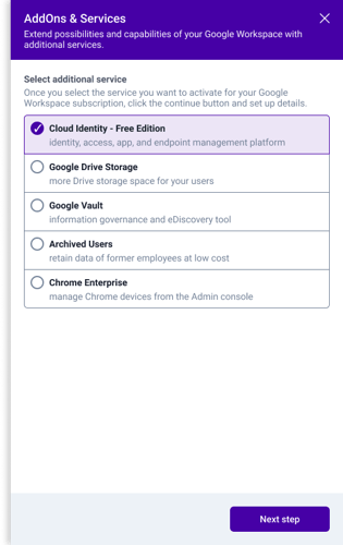 Revolgy Customer portal - MyServices - Add-on Marketplace