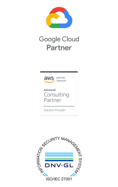 revolgy - google, aws, isms - home page