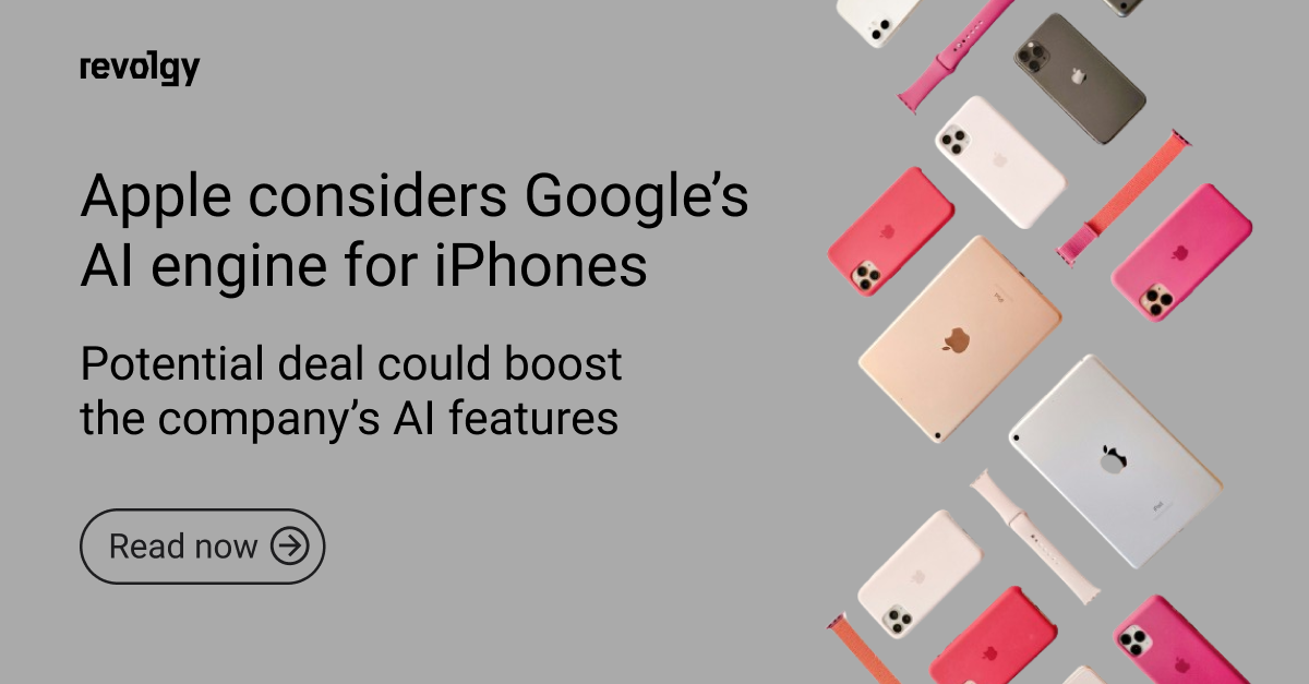 Apple considers Google’s AI engine for iPhones