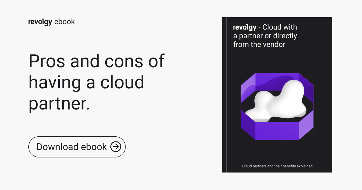 Why have a cloud partner?