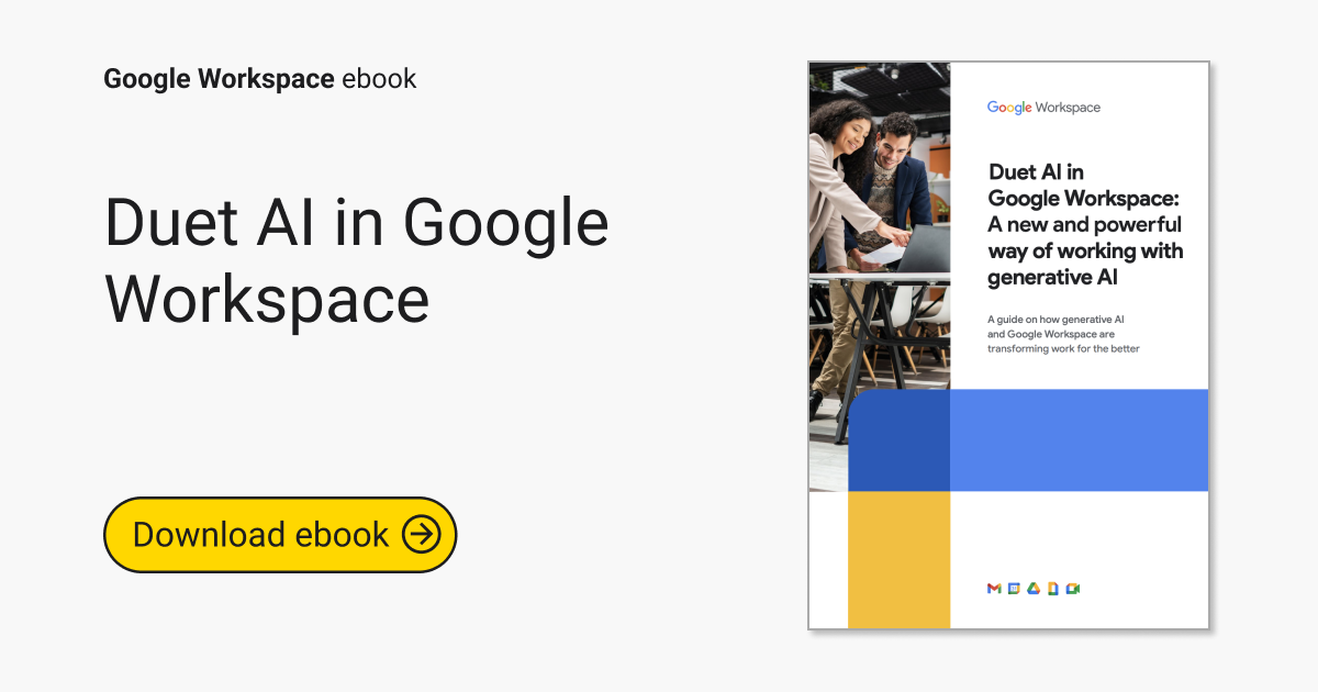 Duet AI in Google Workspace