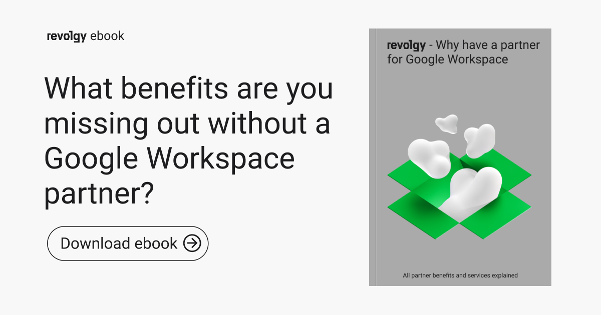 Why have a partner for Google Workspace