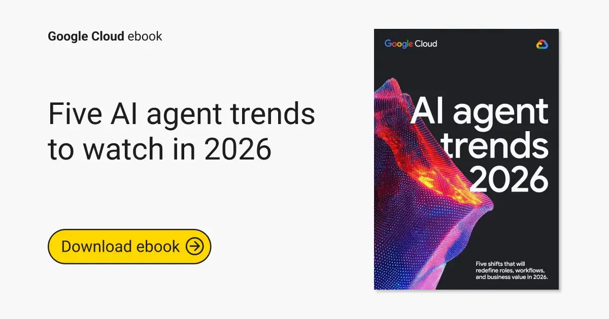 Five AI agent trends to watch in 2026