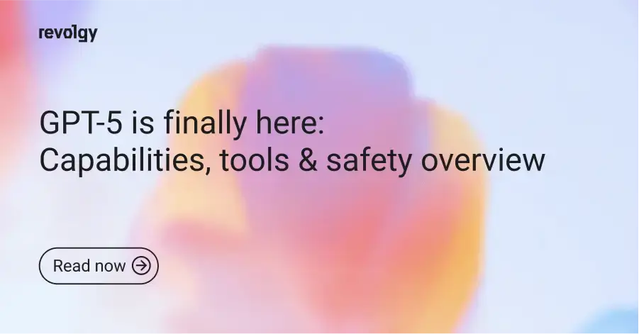 Colorful preview image for GPT-5 finally here