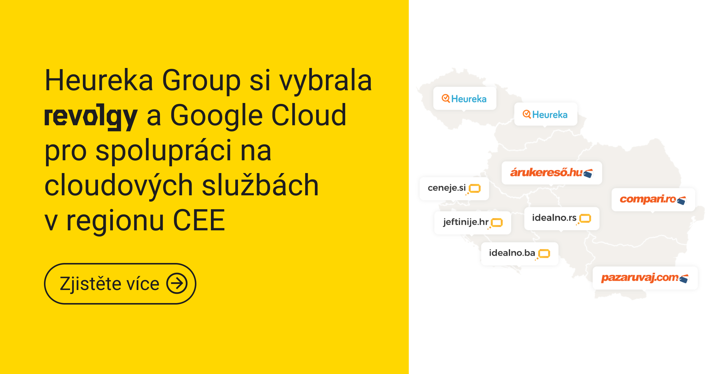 Heureka Group si vybrala Revolgy a Google Cloud pro nové projekty v regionu CEE