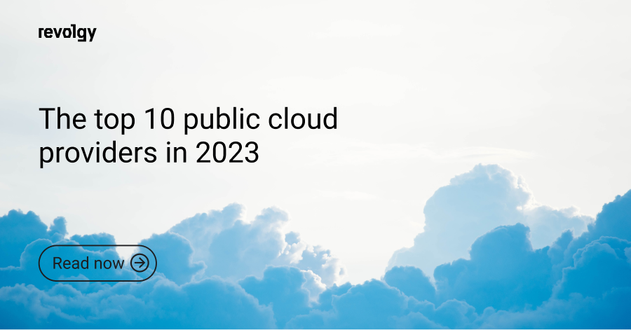 The top 10 public cloud providers