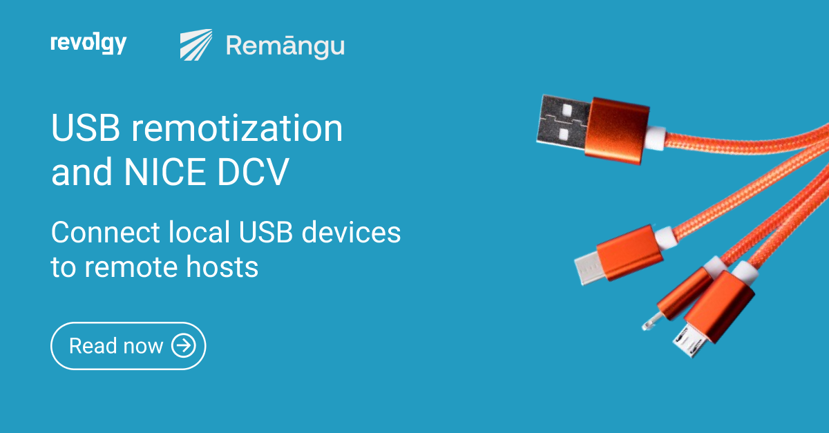 USB remotization and NICE DCV