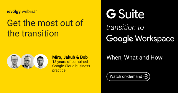 Webinar: G Suite to Workspace transition