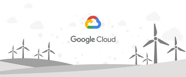 google cloud - sustainability - wind mills