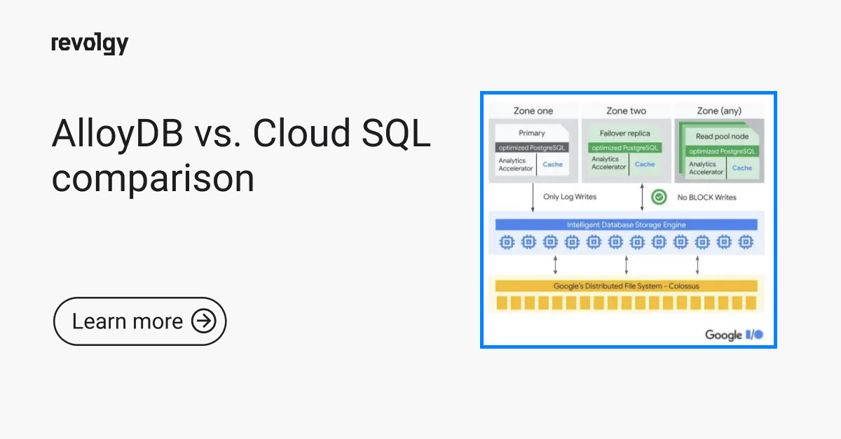 AlloyDB vs. Cloud SQL comparison