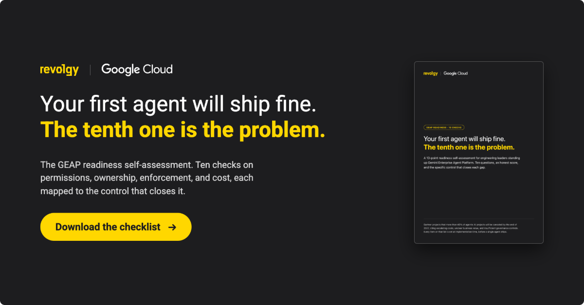 Your first agent will ship fine. The tenth one is the problem.